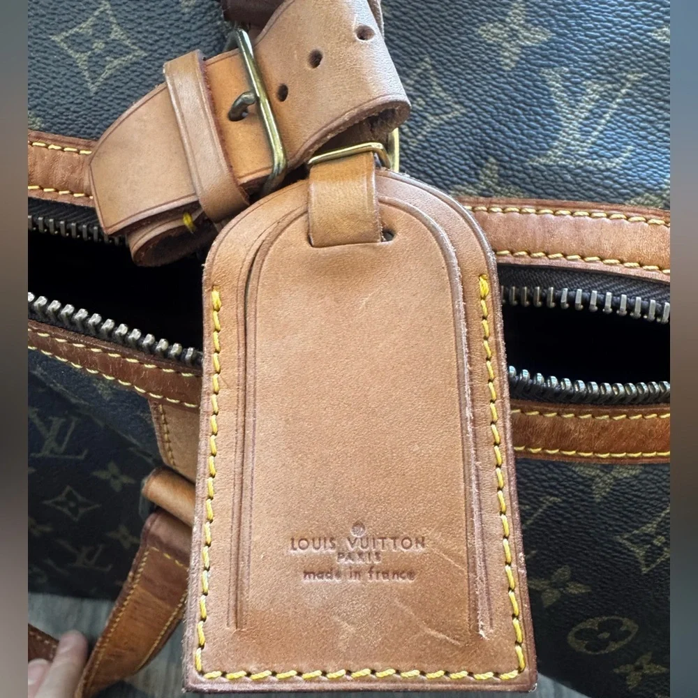 Louis Vuitton Monogram Keepall 55 travel bag